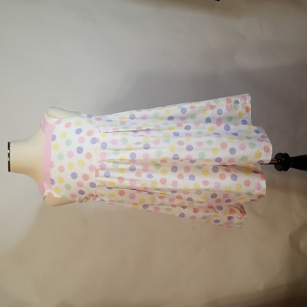 Picture Perfect Pastel Polka Dot Dress